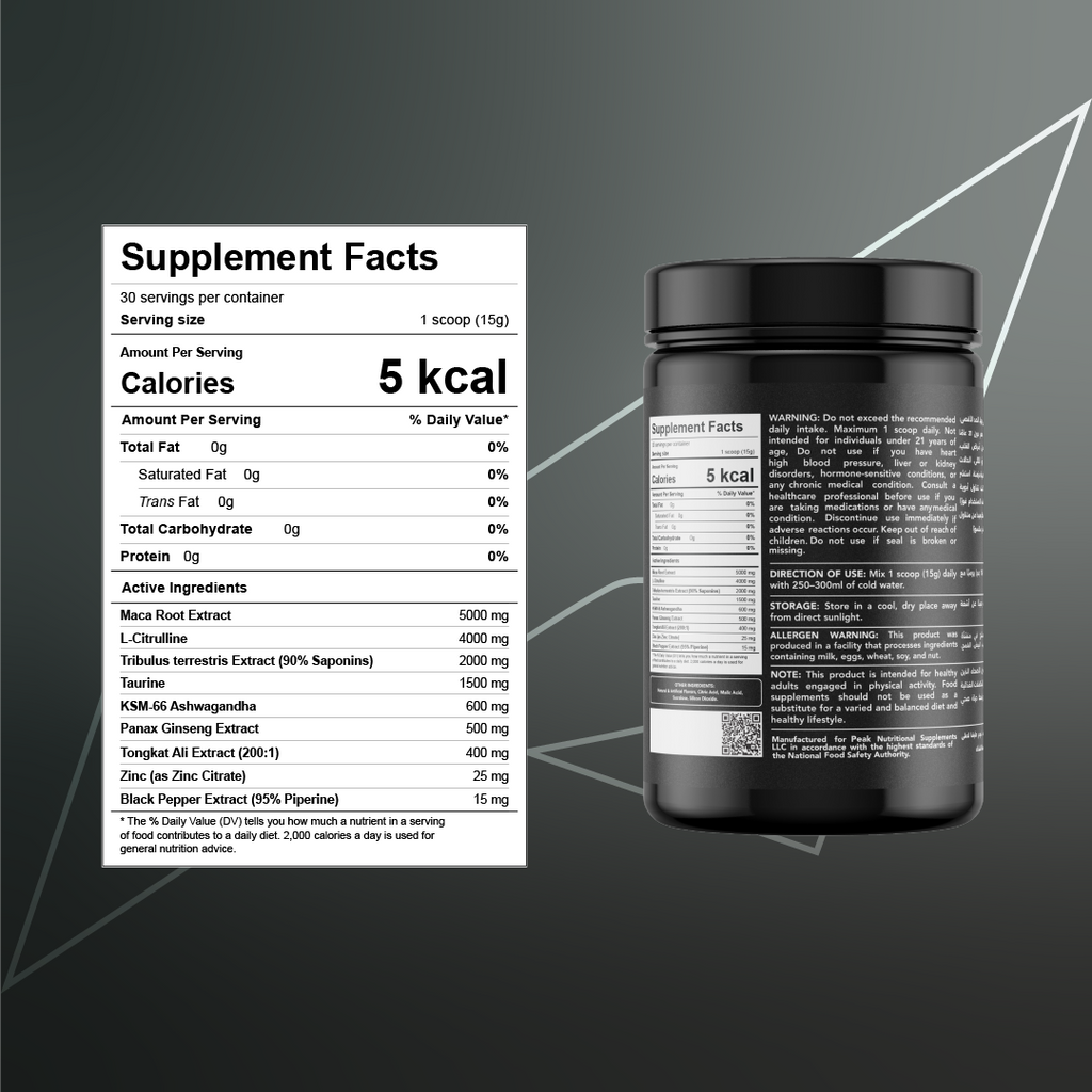 Peak Man — Men's Performance Complex